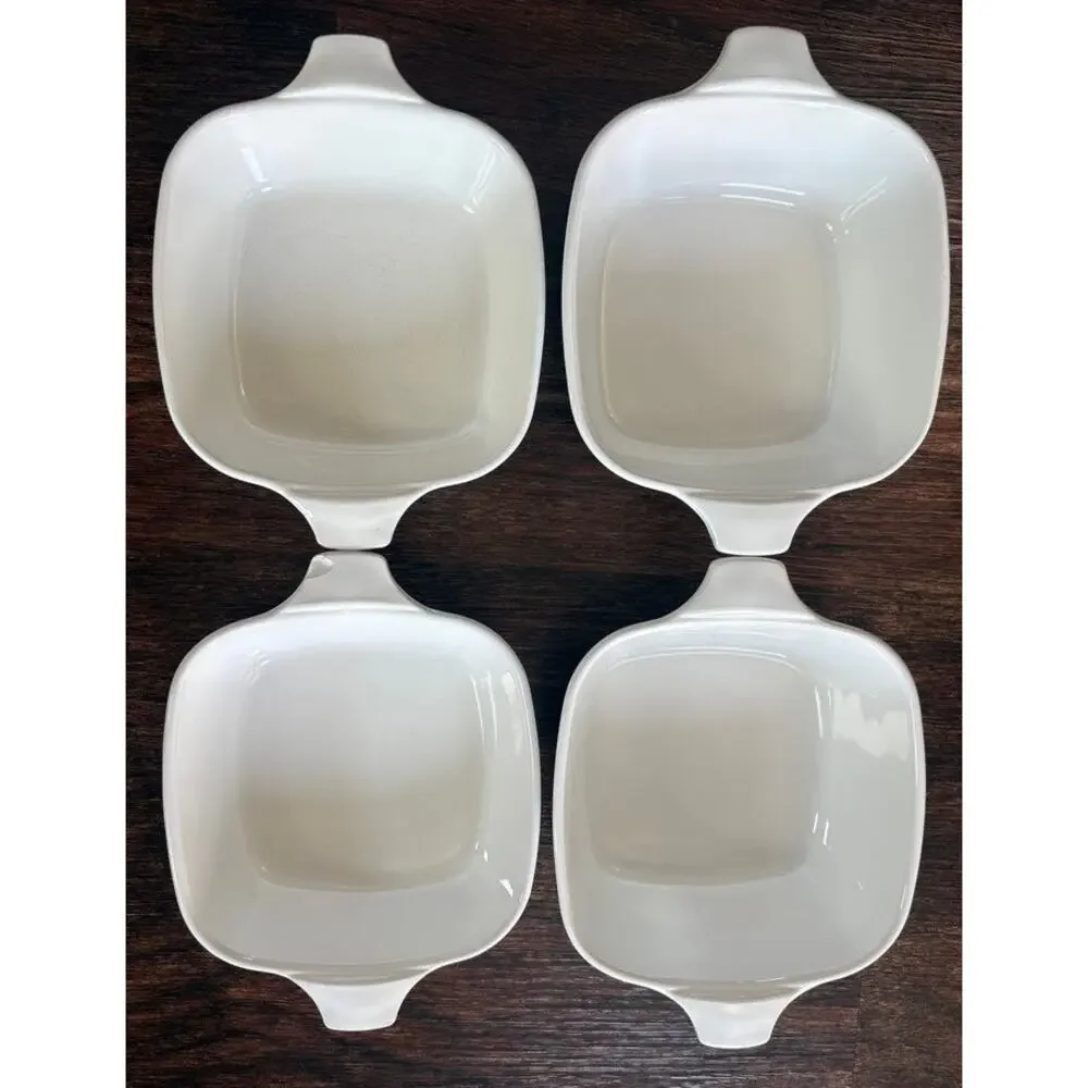 Vintage CorningWare 4-Piece Petite Pan Lot Set P-43-B and P-41 Made in USA